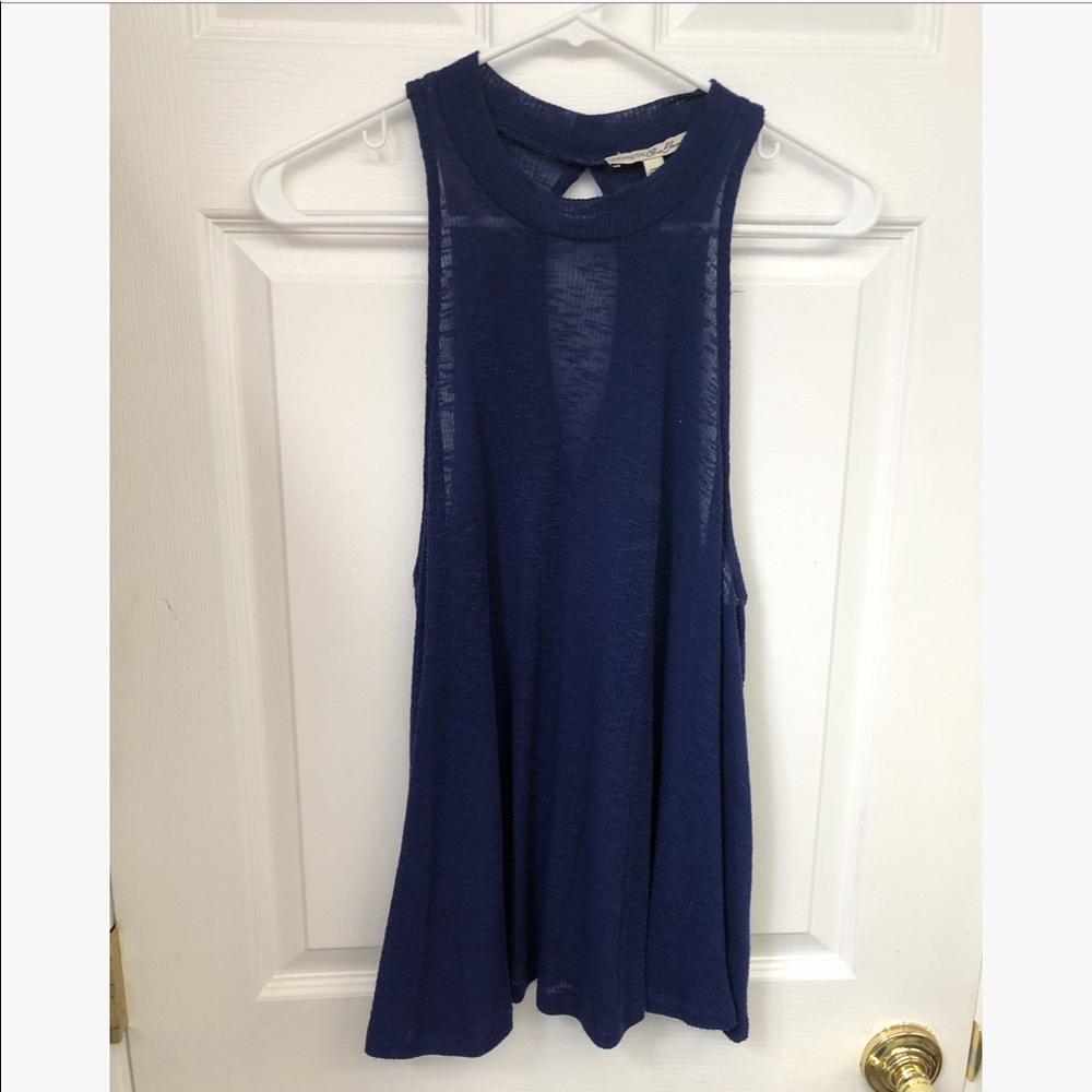 Soft Navy Blue Tank